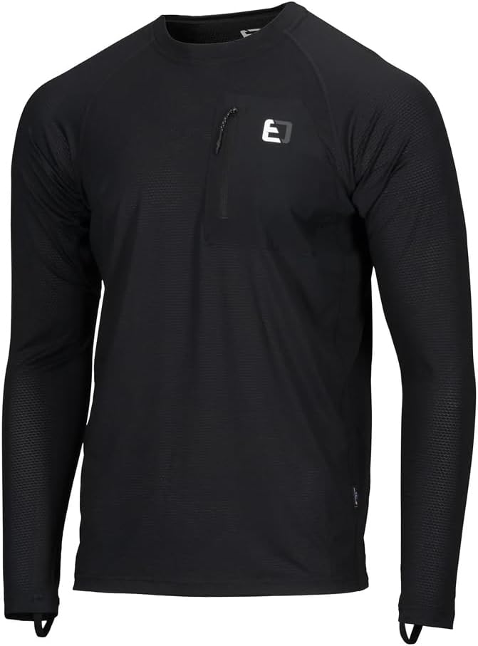 ELEMENT OUTDOORS Fishing Long Sleeve Shirt UPF 30+ - Black