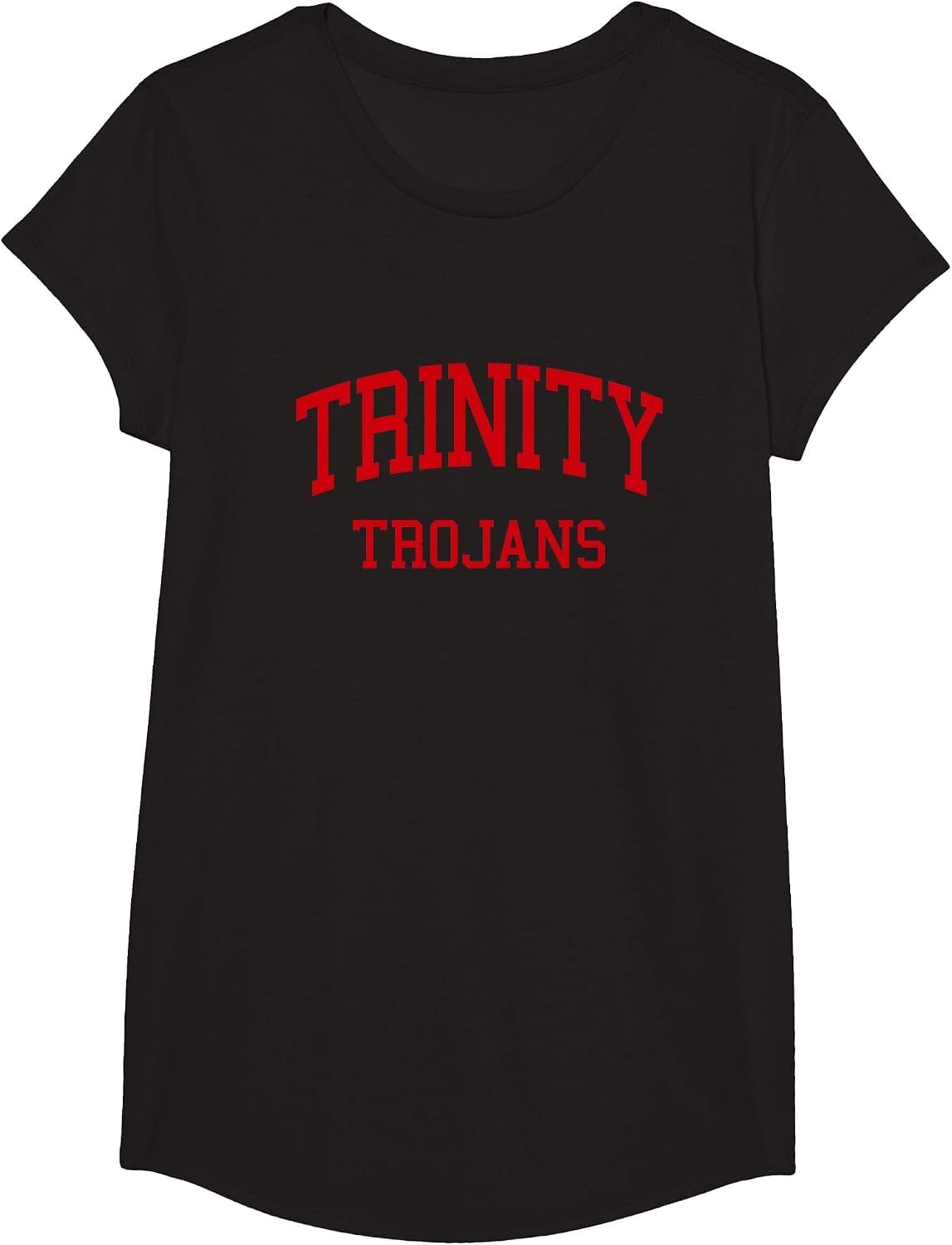 Trinity High School HS Euless TX Retro Sports T-Shirt - Girls Black