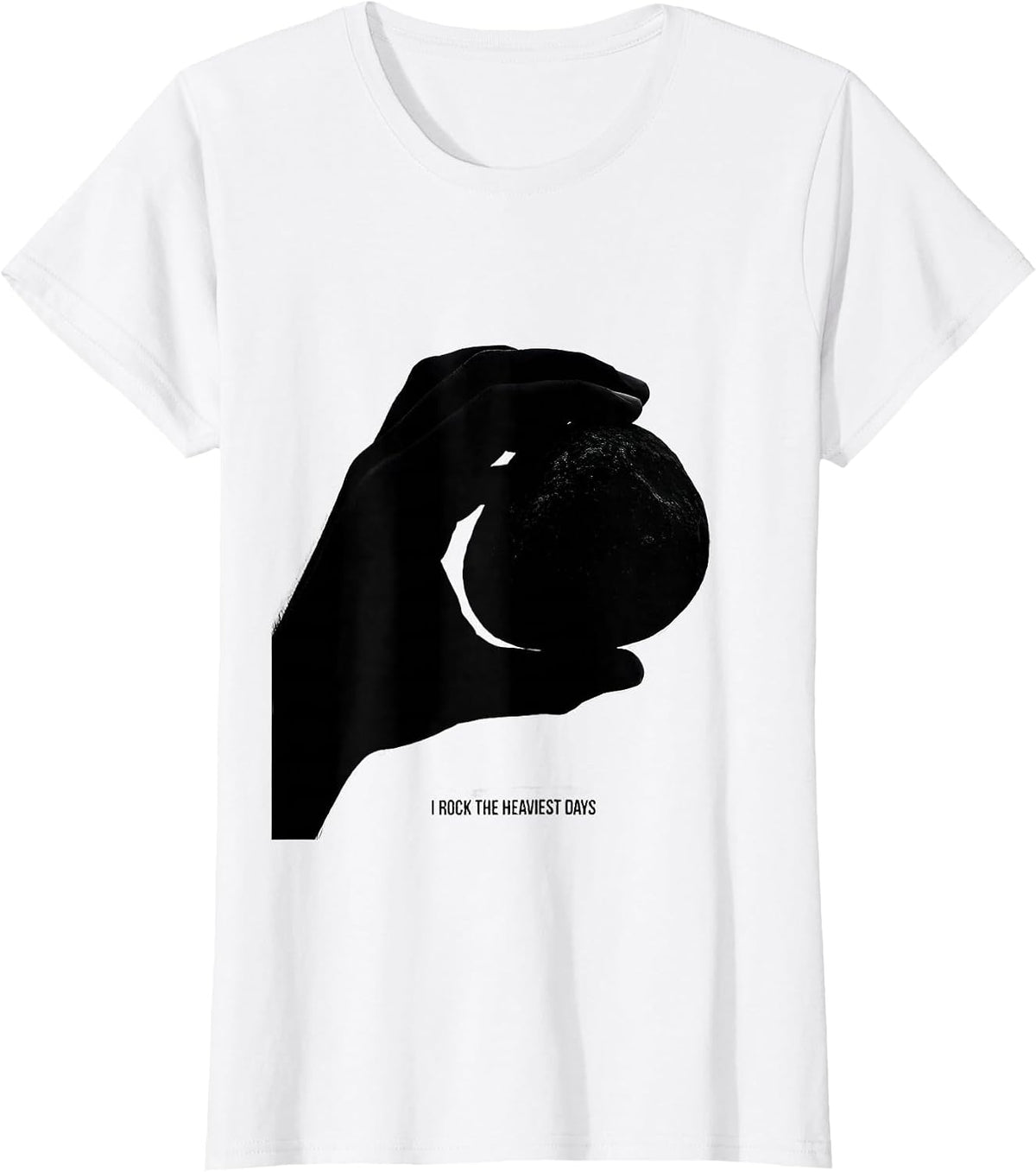 I Rock The Heaviest Days Funny Sped Squad Teacher Rock T-Shirt - White
