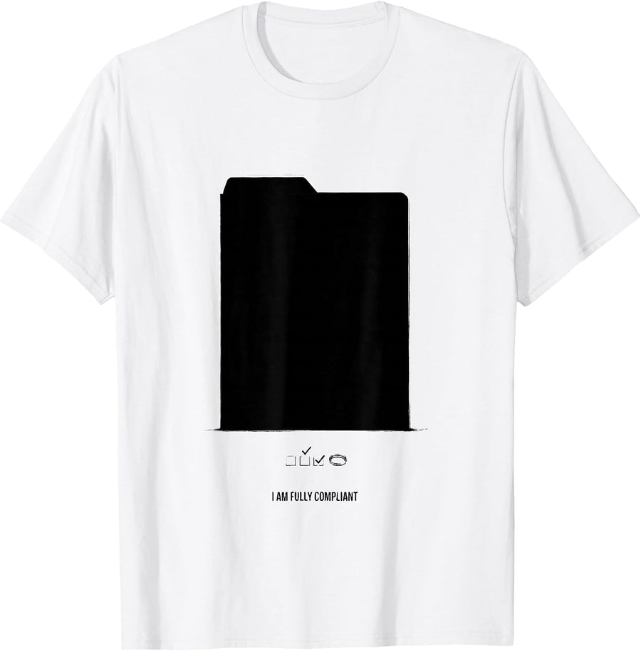 Men's I Am Fully Compliant Funny Special Education Teacher SPED T-Shirt - White
