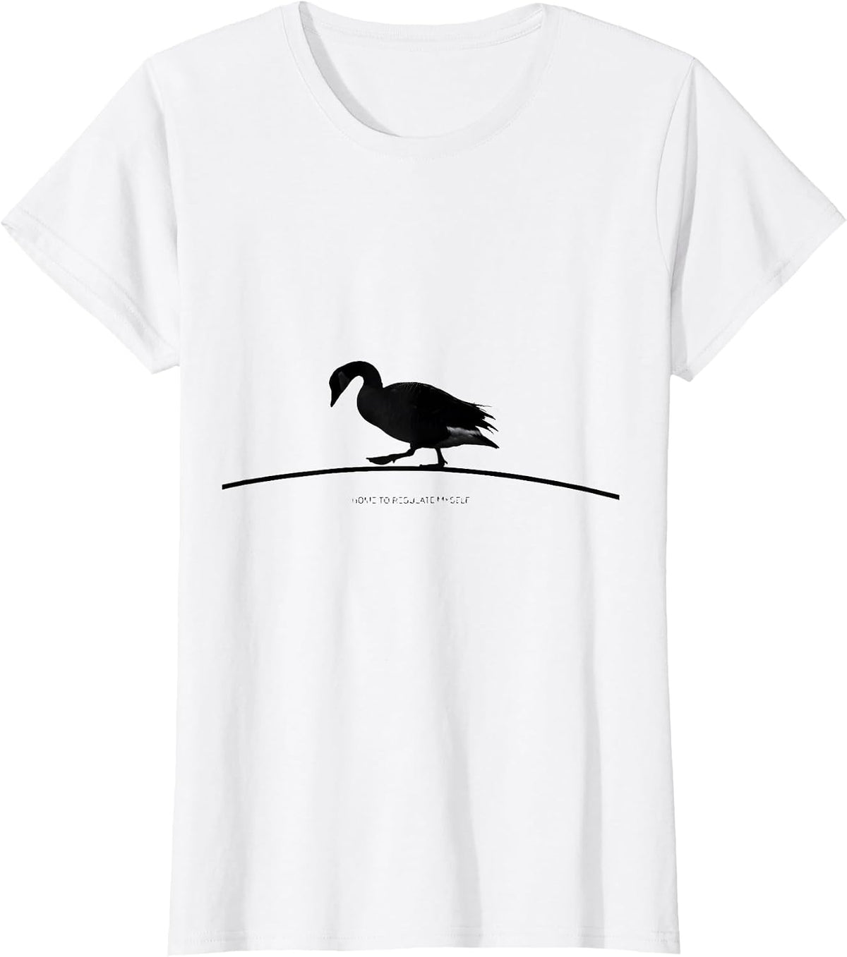 Women's Home to Regulate Myself Funny Mental Health Counselor T-Shirt - White
