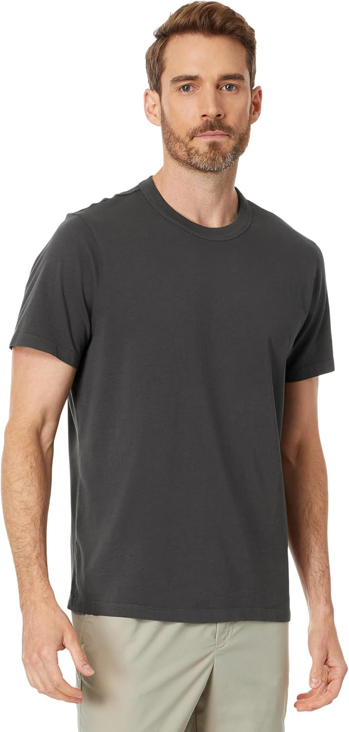 Madewell Men's Garment-Dyed Allday Crewneck Tee - Black Coal