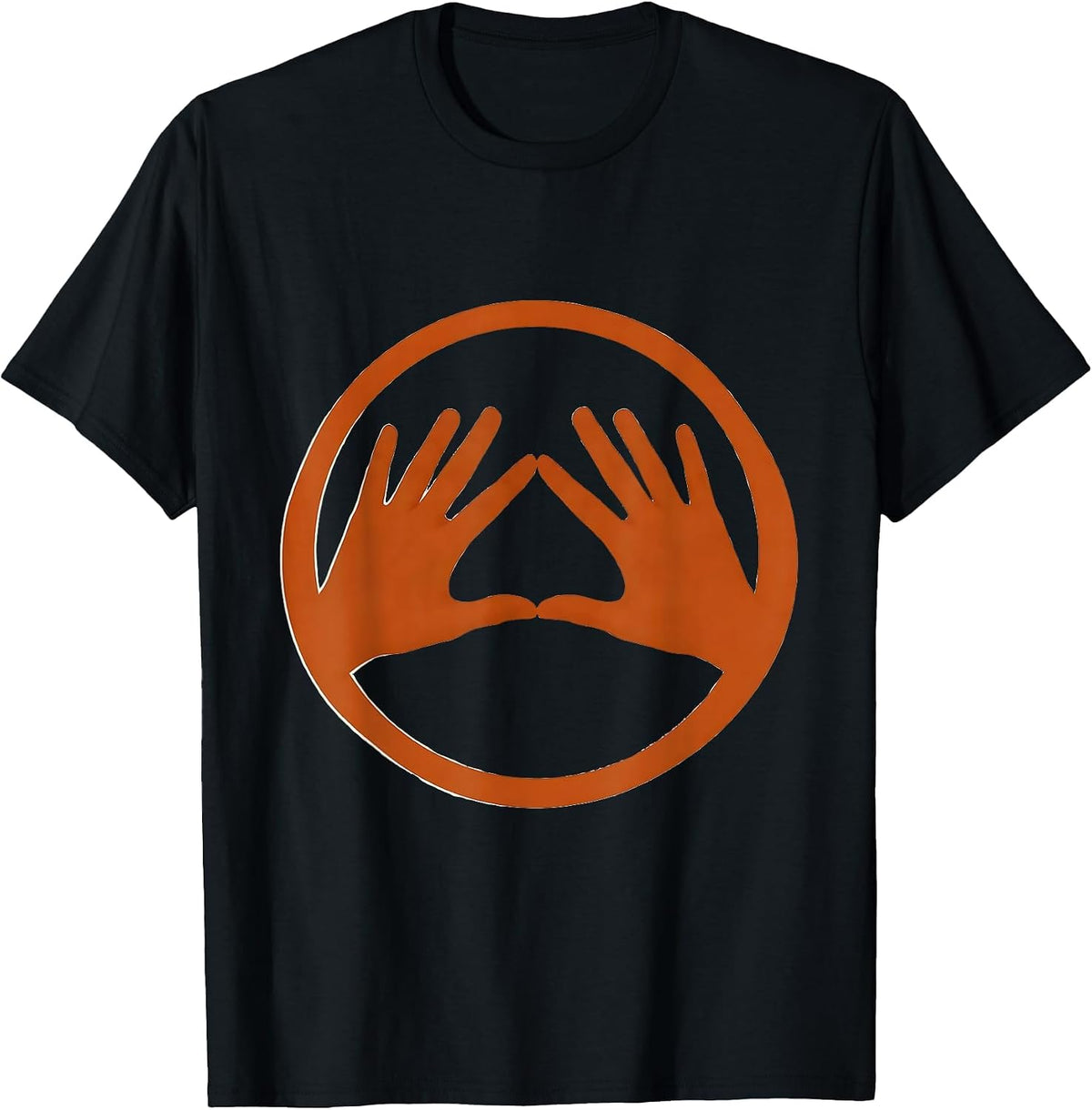 Men's Occupational Therapy Hand Stretch Illustration T-Shirt - Black