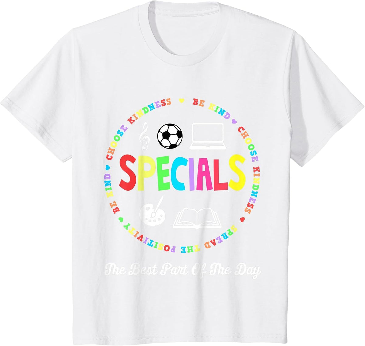 Specials Crew Teacher Tribe Team Back to Primary School T-Shirt - White