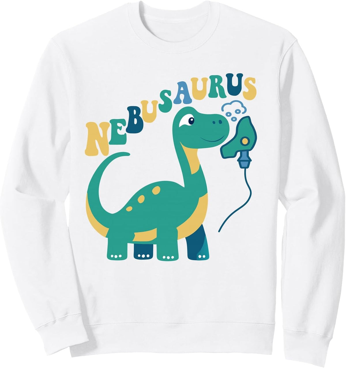 Pediatric Respiratory Therapist Peds PRT Nebulizer Asthma Sweatshirt - Adult Unisex White