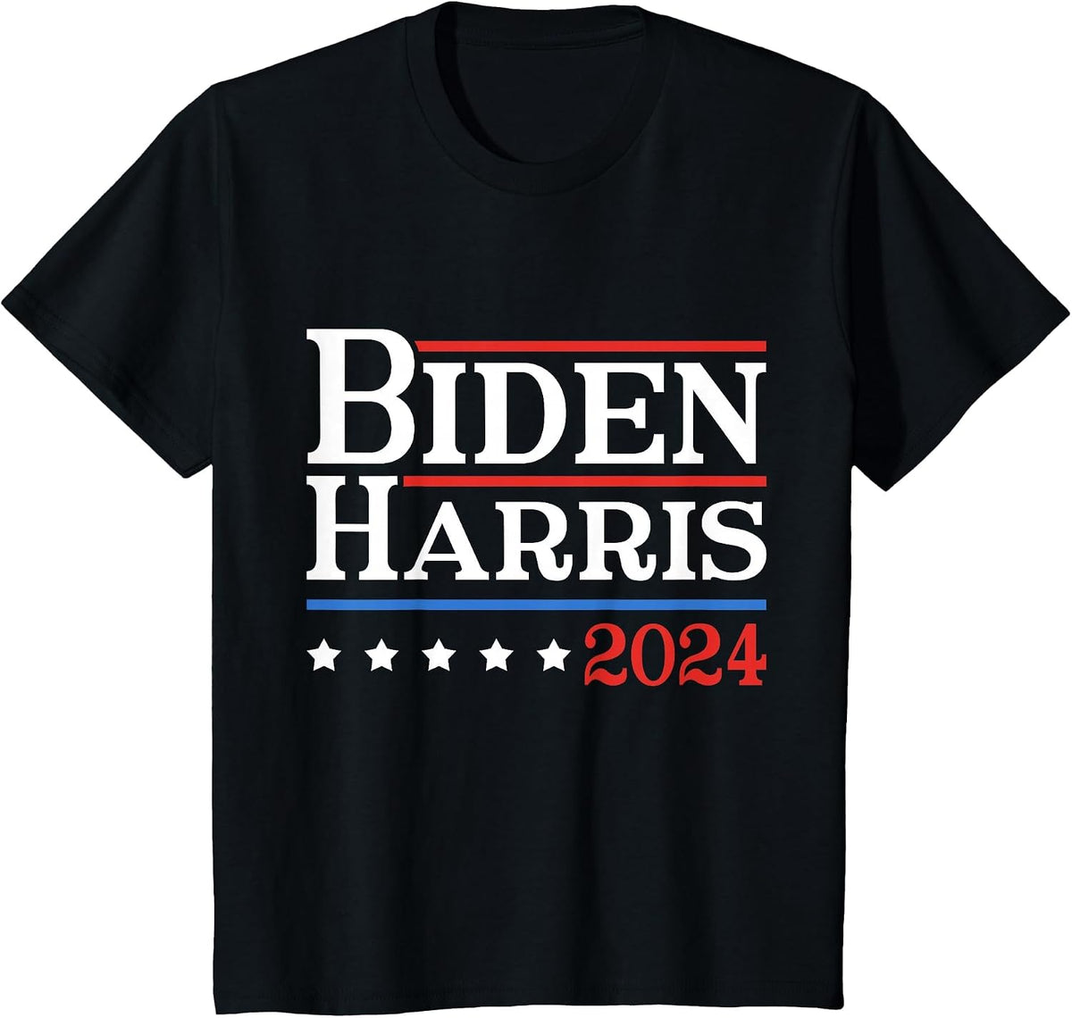 2024 Kamala Harris Joe Biden T-Shirt - Black