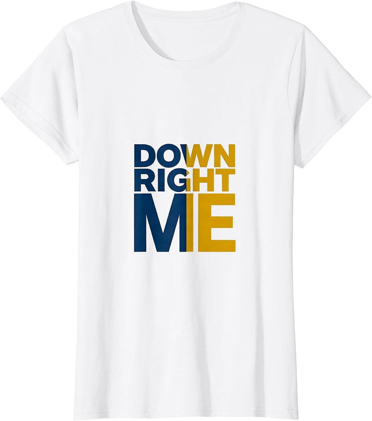 Down Right Me Minimalist Down Syndrome Awareness Family T-Shirt - White