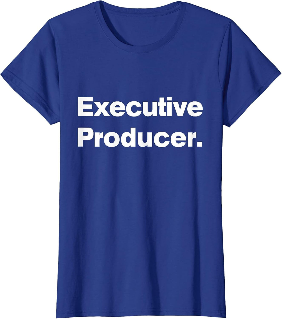 Executive Producer - The Original Matching Family Fun Shirts T-Shirt - Royal Blue