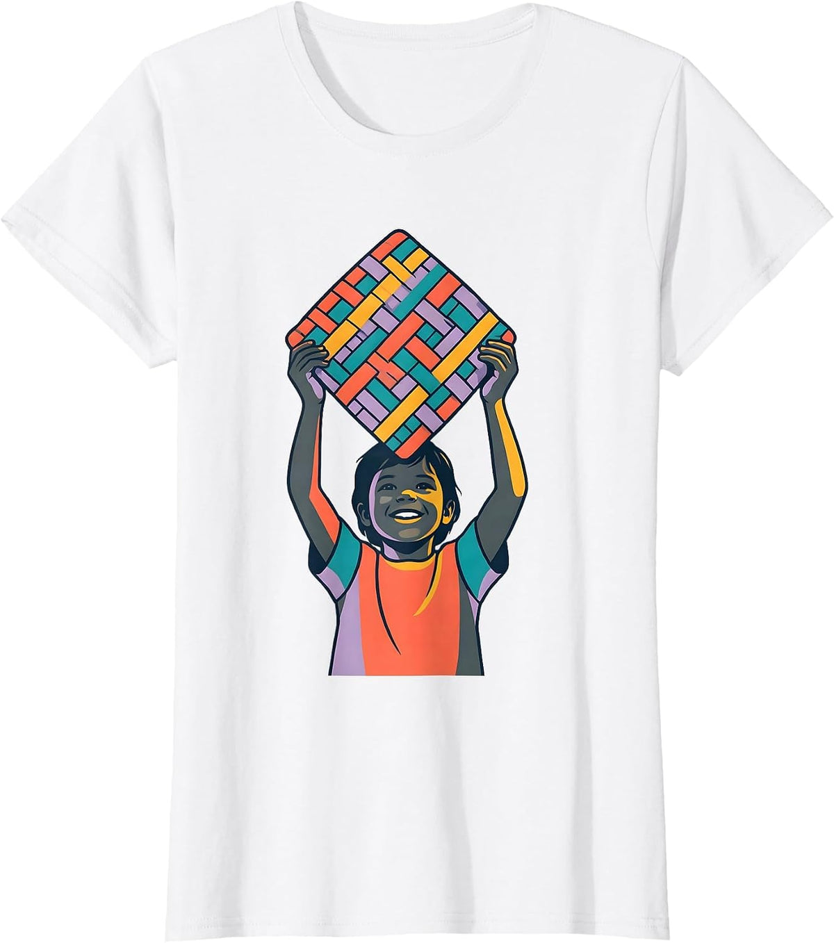 Women's Occupational Therapy Potholder Weaving Child Art T-Shirt - White