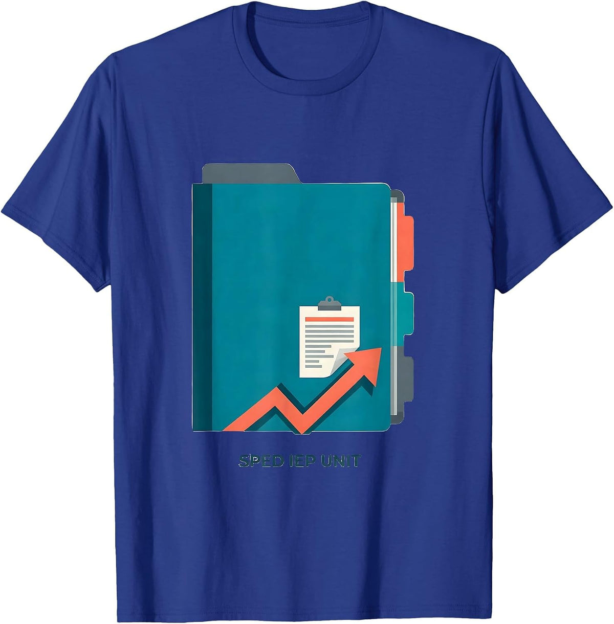 SPED IEP Unit Funny Special Education Teacher Squad Pride T-Shirt - Royal Blue