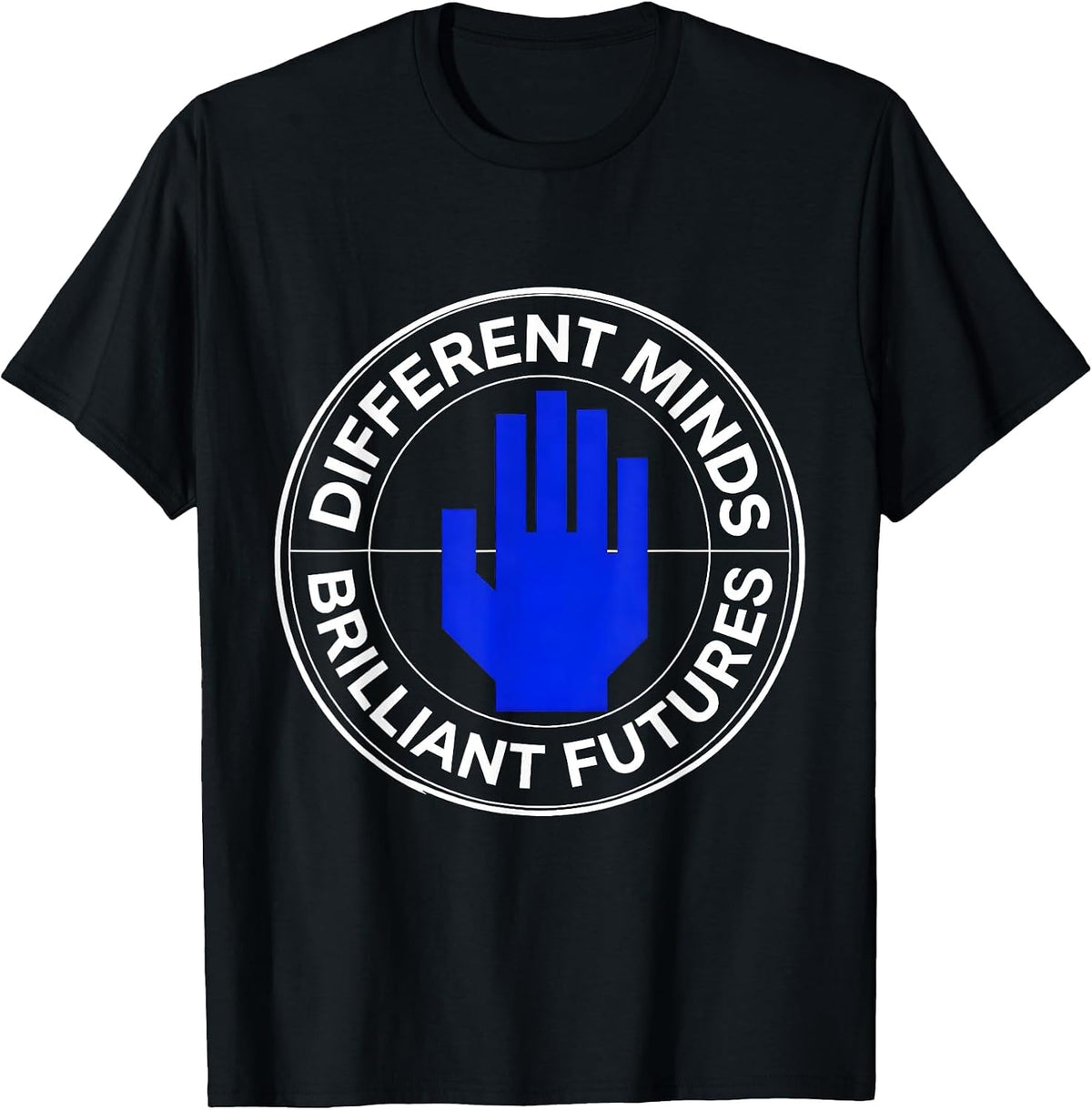 Men's Different Minds Brilliant Futures Special Ed Teacher T-Shirt - Black