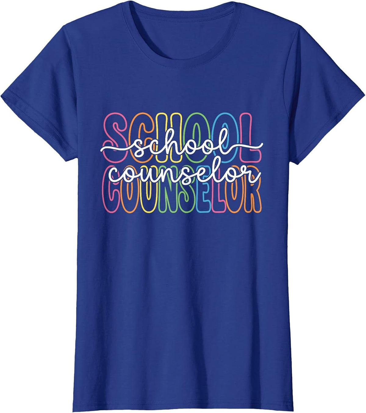 School Counselor T-Shirt - Royal Blue