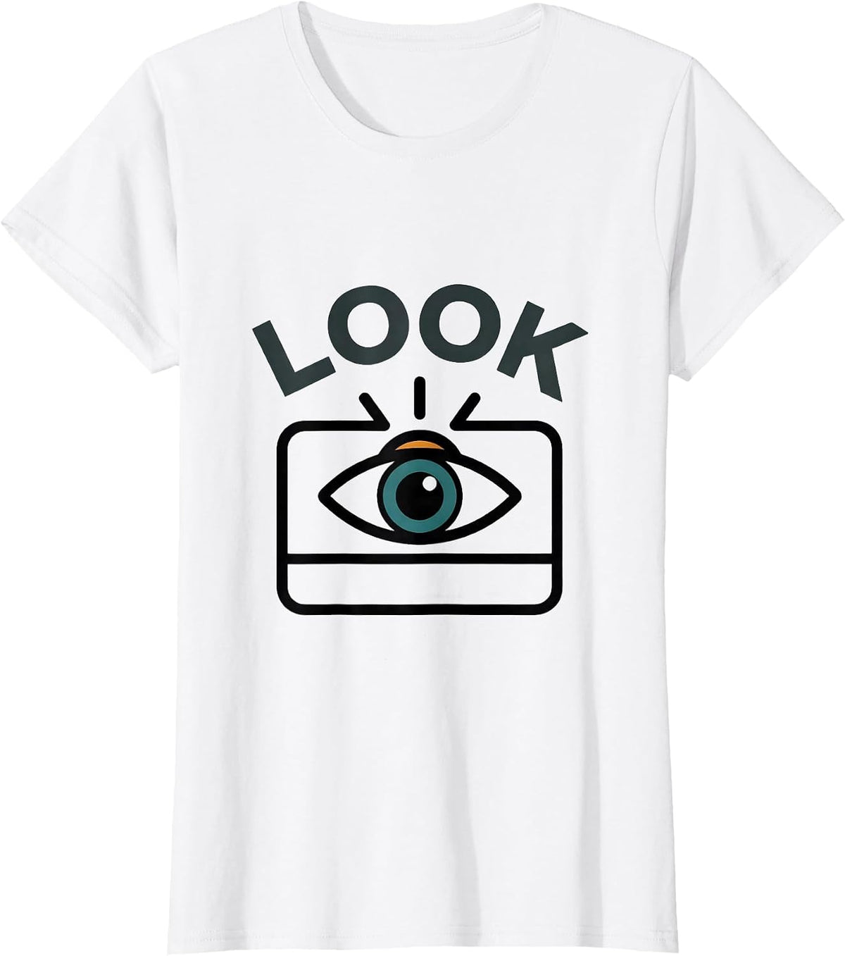 Look Bold Communication AAC SLP SPED Teacher Advocacy T-Shirt - White