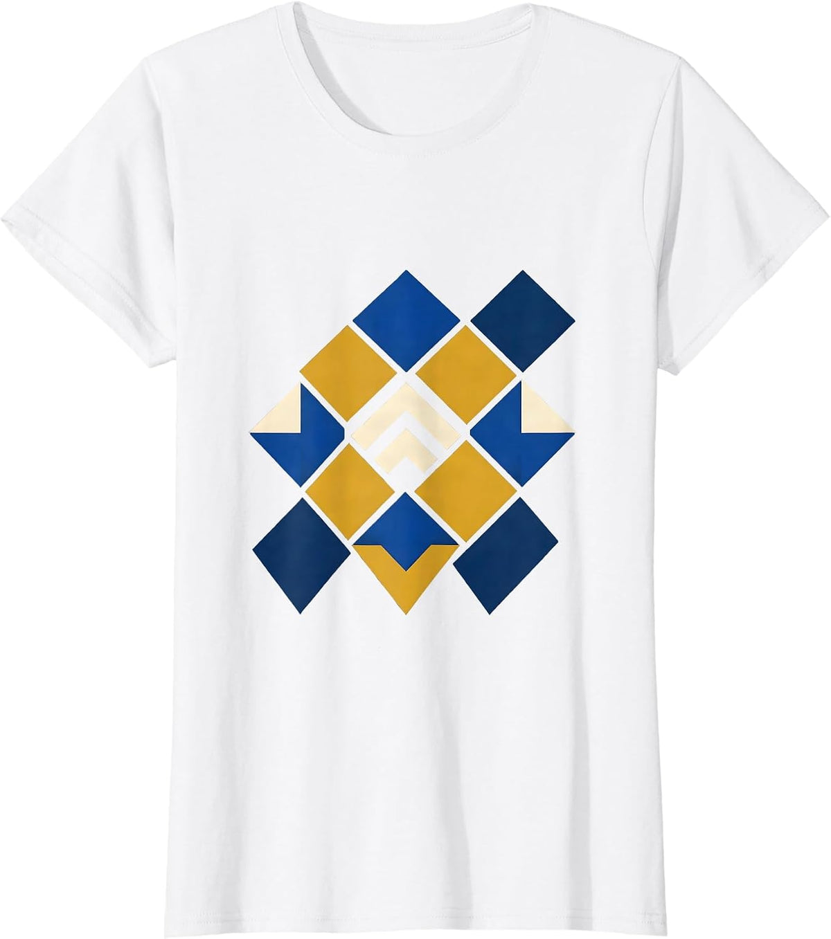 Chromosome Quilt Patchwork Down Syndrome Awareness Family T-Shirt - White