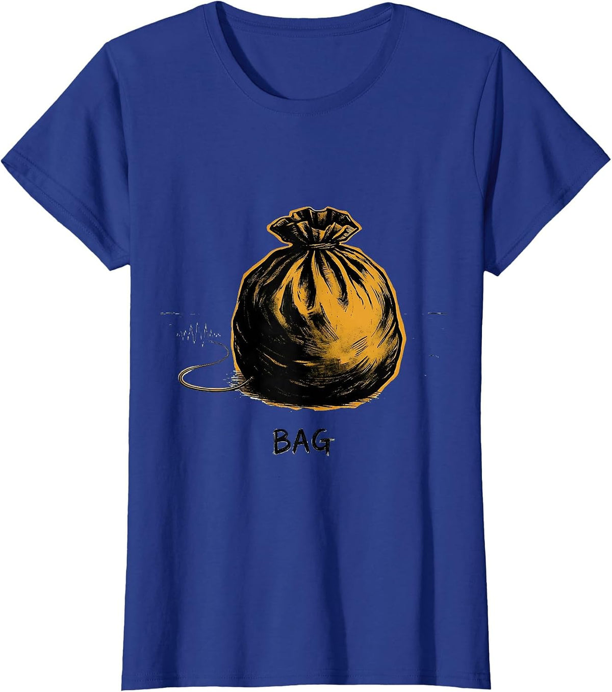 Women's Bag Respiratory Therapist RT Occupational Pride T-Shirt - Royal Blue