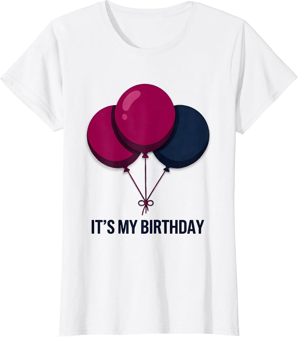 Women's It's My Birthday Family Matching Party Confetti Cake T-Shirt - White
