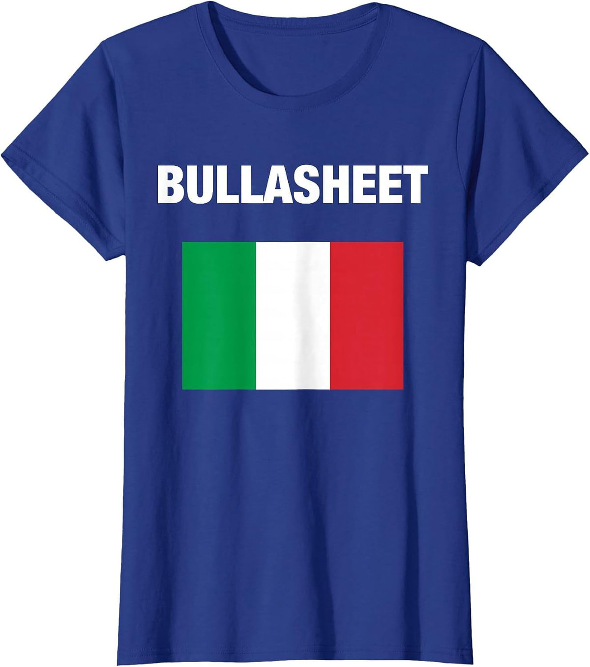 Bullasheet Funny Apparel T-Shirt - Royal Blue