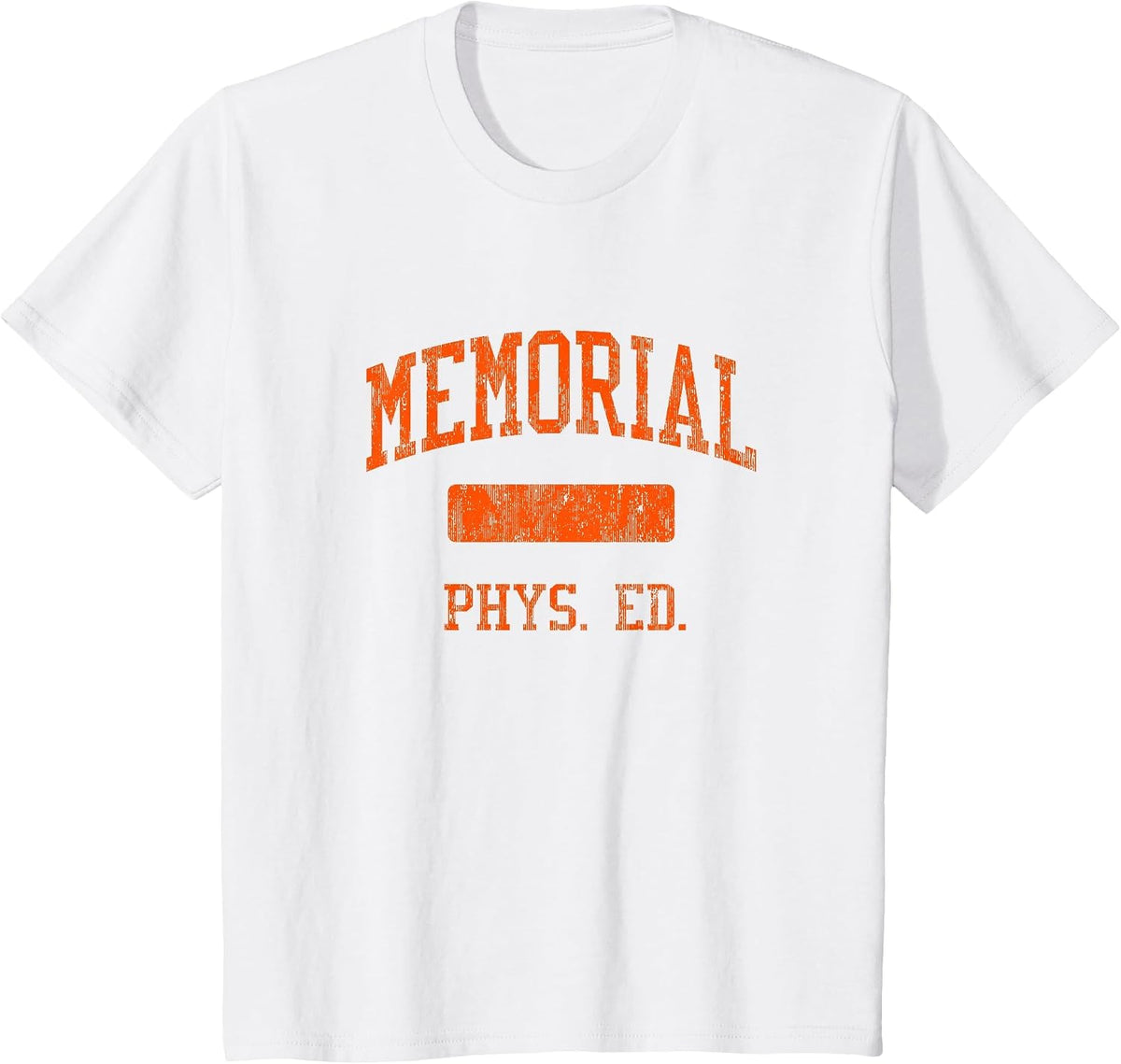 Memorial High School HS West New York NJ PHYS Ed T-Shirt - White