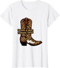 Women's Spurs & Hide Cowgirl Thing Western Rodeo Lifestyle Pride T-Shirt - White