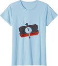 Women's Last Year, Punched Out Whimsical Party Novelty New Year Eve T-Shirt - Baby Blue