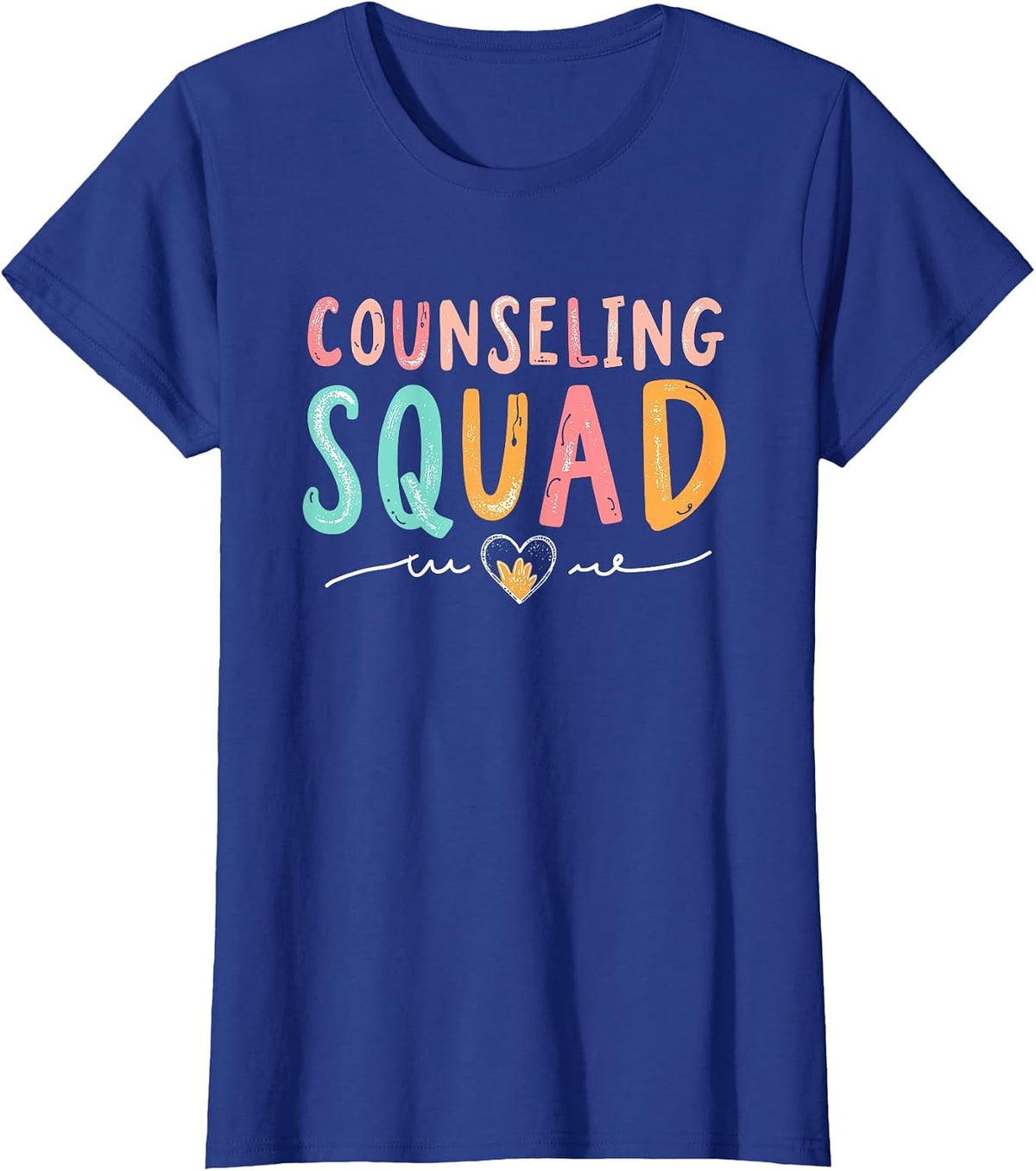 Counseling Squad School Counselor Tees T Shirts for Women Men Counselor Shirt - Royal Blue