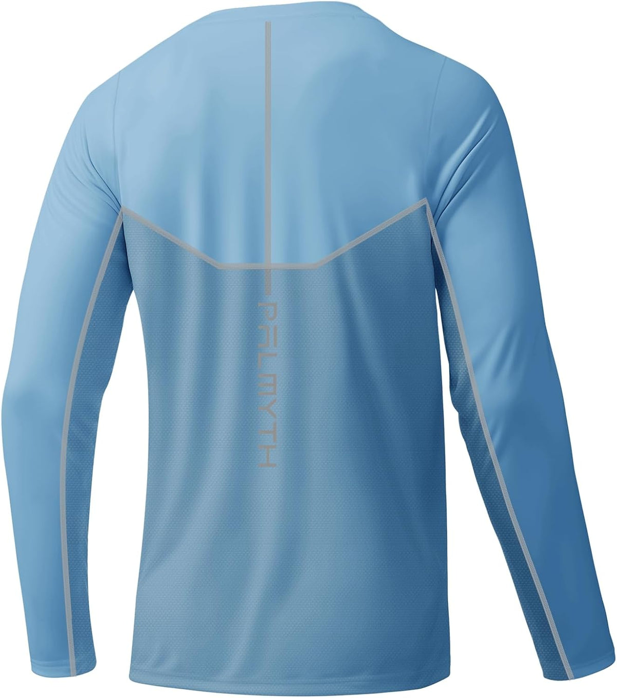 Palmyth Men’s UPF 50+ Fishing Shirt Long Sleeve Quick-Dry Outdoor Sun Protection Performance Tee - Carolina