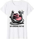 Women's Hat & Horseshoe That's Me Cowgirl Glam Western Rodeo Pride T-Shirt - White
