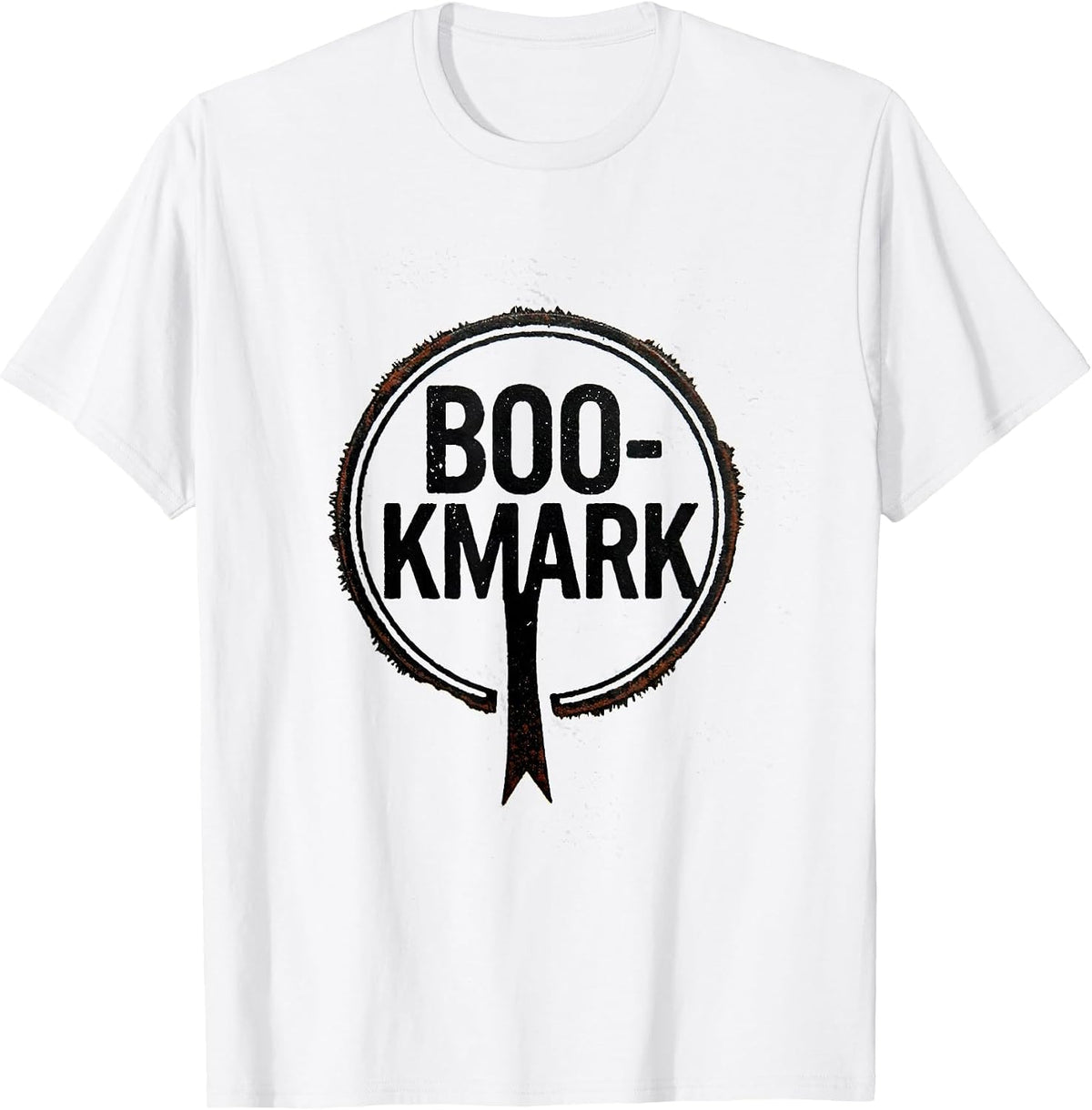 Men's Boo-kmark Whimsical Teacher Halloween Pumpkin Fall In Love T-Shirt - White