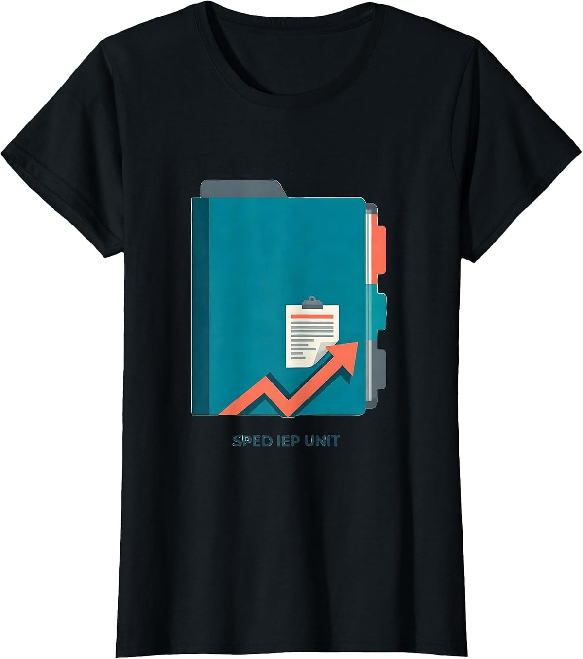 SPED IEP Unit Funny Special Education Teacher Squad Pride T-Shirt - Black