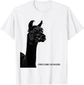 Men's I Startle Slowly, Like An Alpaca Funny Alpaca Lover Gift T-Shirt - White