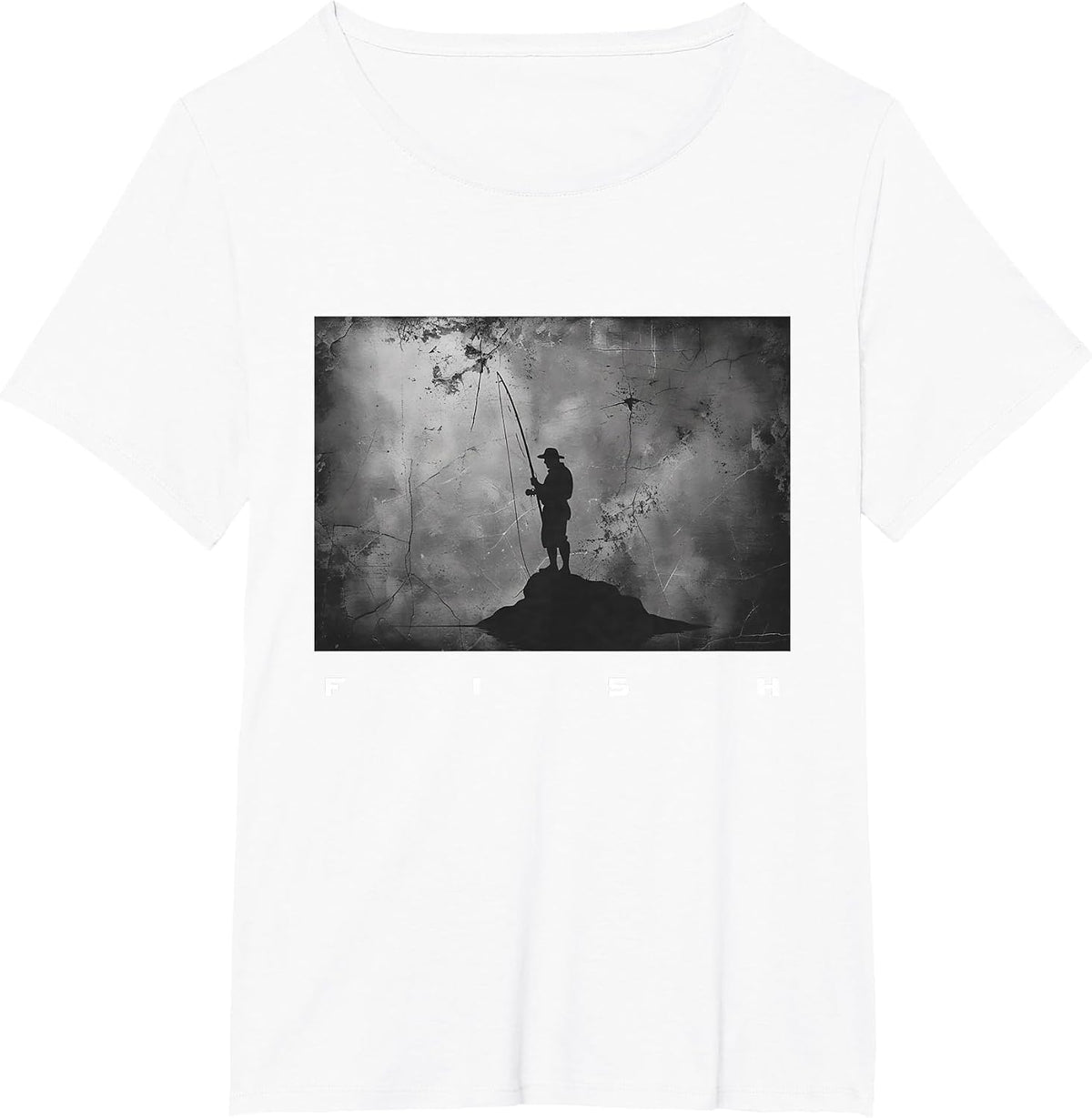Fishing T-Shirt - White