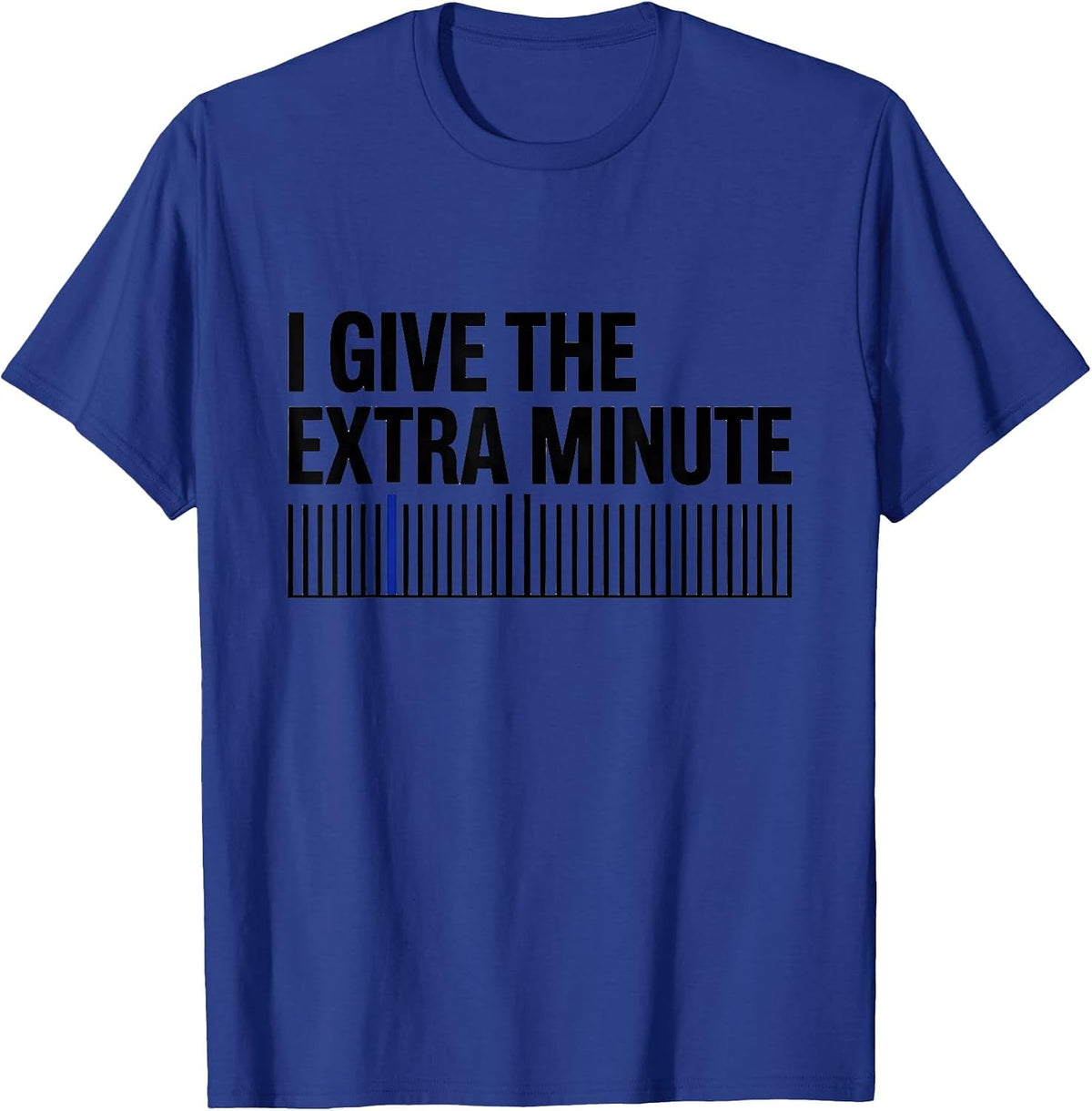Men's I Give The Extra Minute Special Education Teacher Sped Squad T-Shirt - Royal Blue