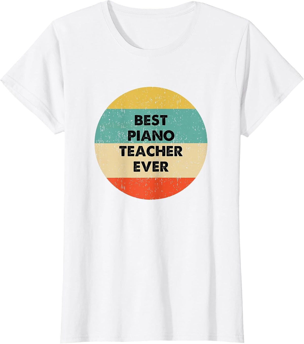 Piano Teacher T-Shirt - White