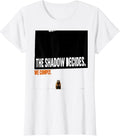 Women's The Shadow Decides We Comply Brutalist Humor Groundhog Day T-Shirt - White