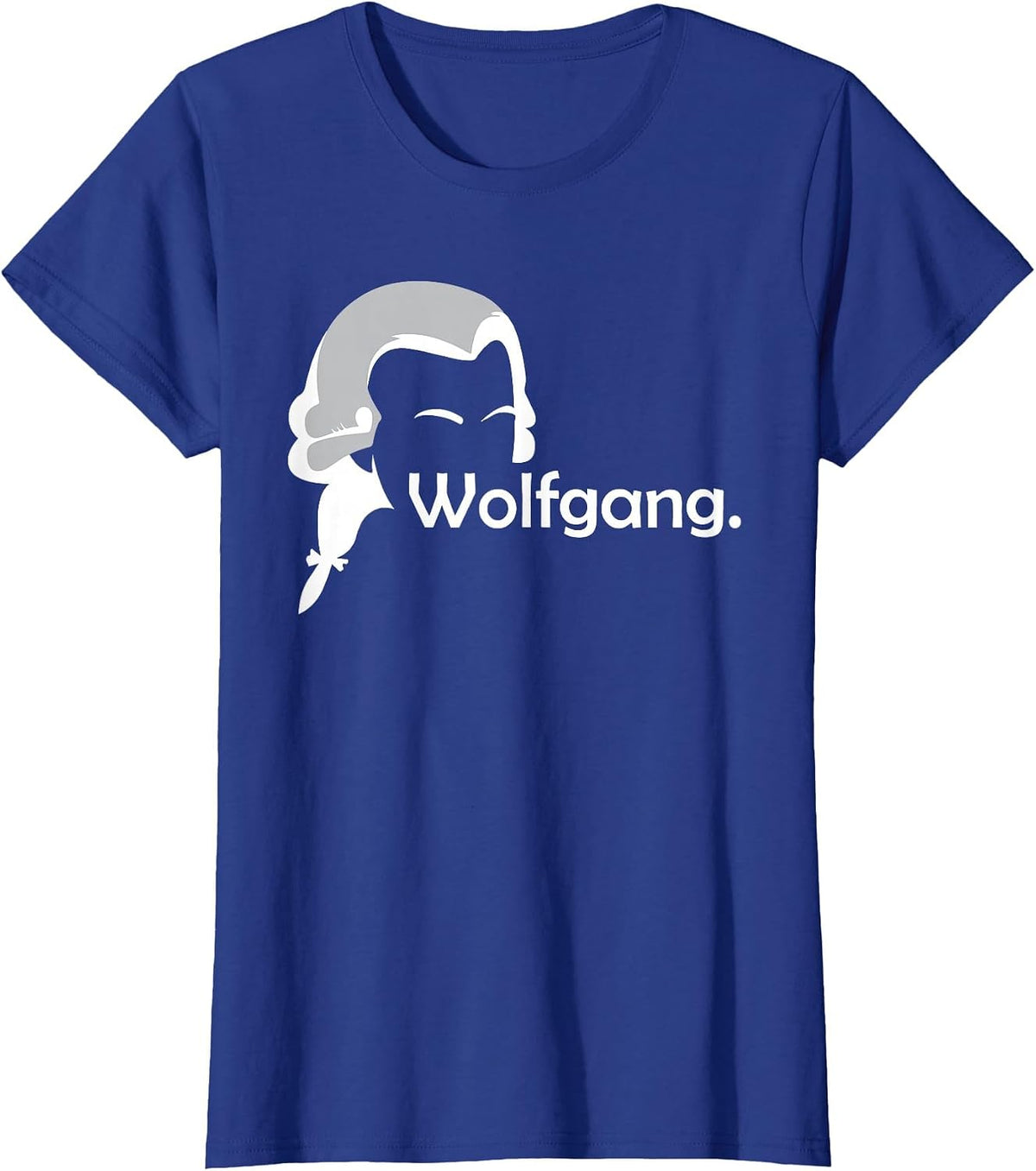 Wolfgang Mozart - Classical Music Composer Teacher Student T-Shirt - Royal Blue