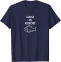 Cod is Good T-Shirt - Navy Blue