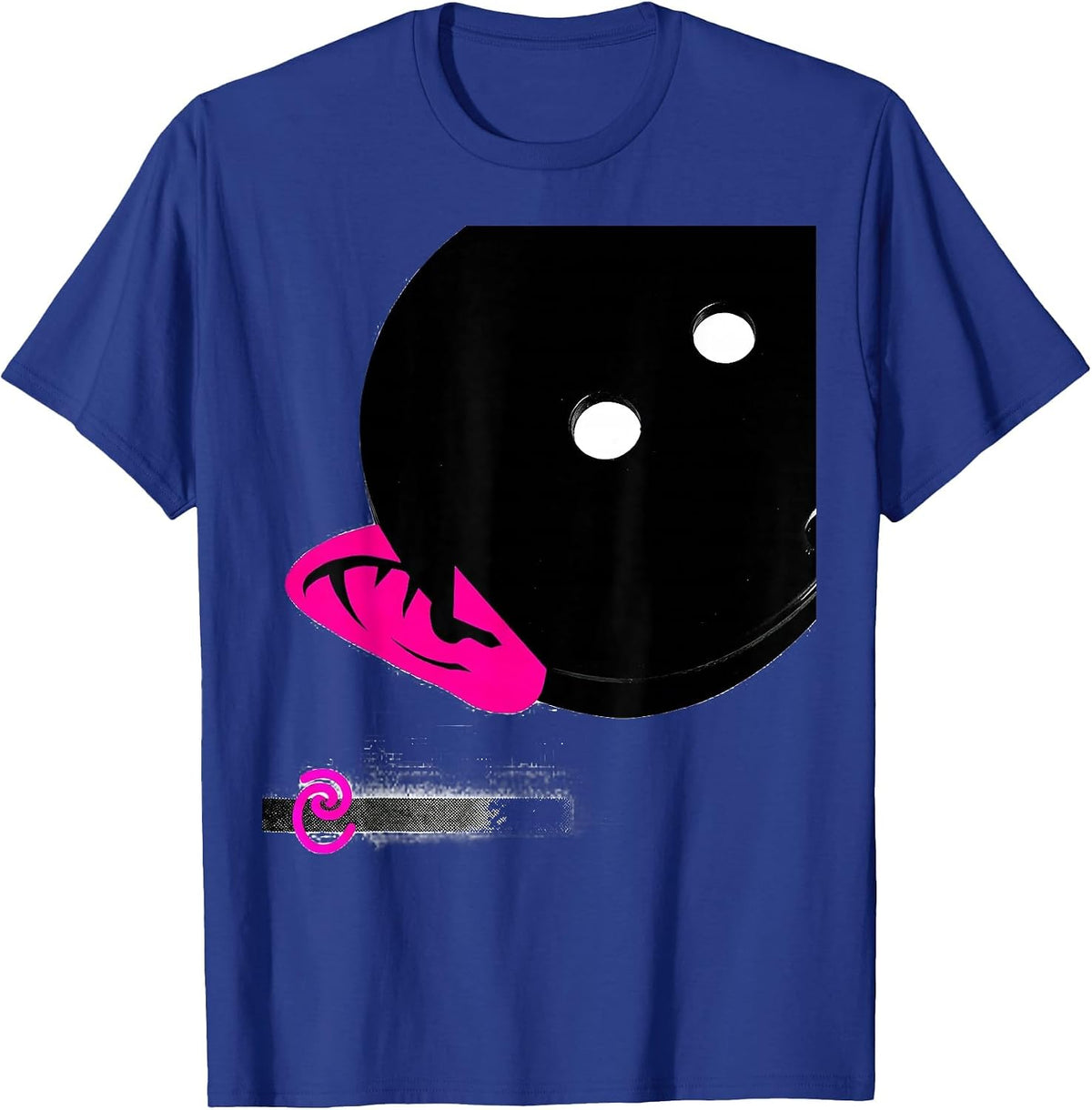 Pig Snout Funny Pig Lover Halloween Costume Humor T-Shirt - Royal Blue