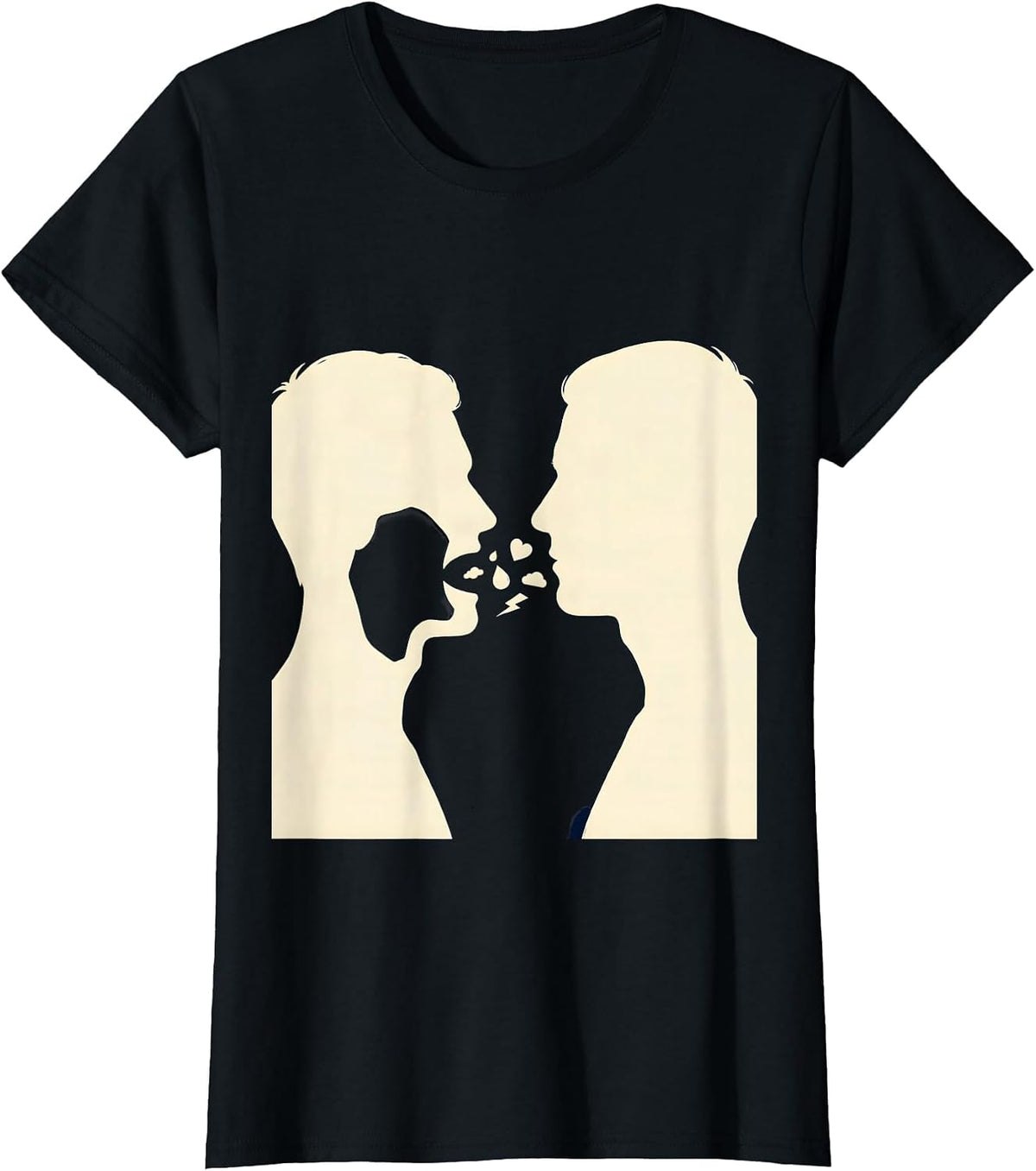 Women's Facing Emotions Mental Health Counselor Therapist Awareness T-Shirt - Black