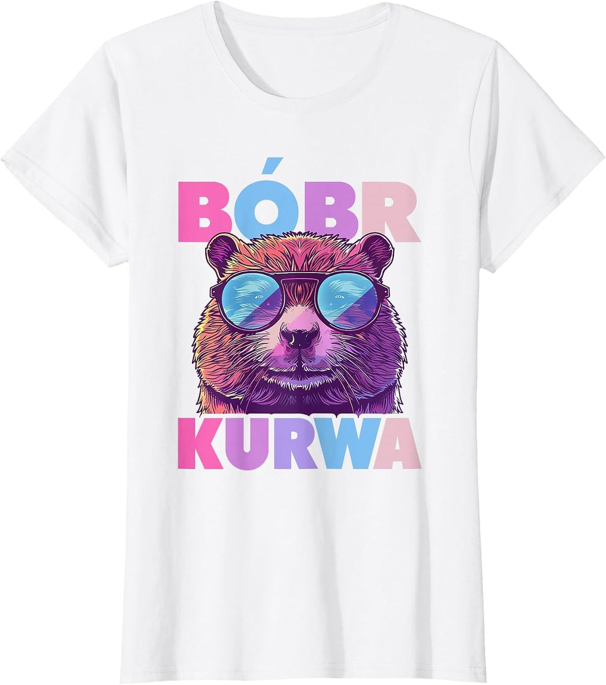 Bobr Kurwa - Bober Beaver Bobr T-Shirt - White