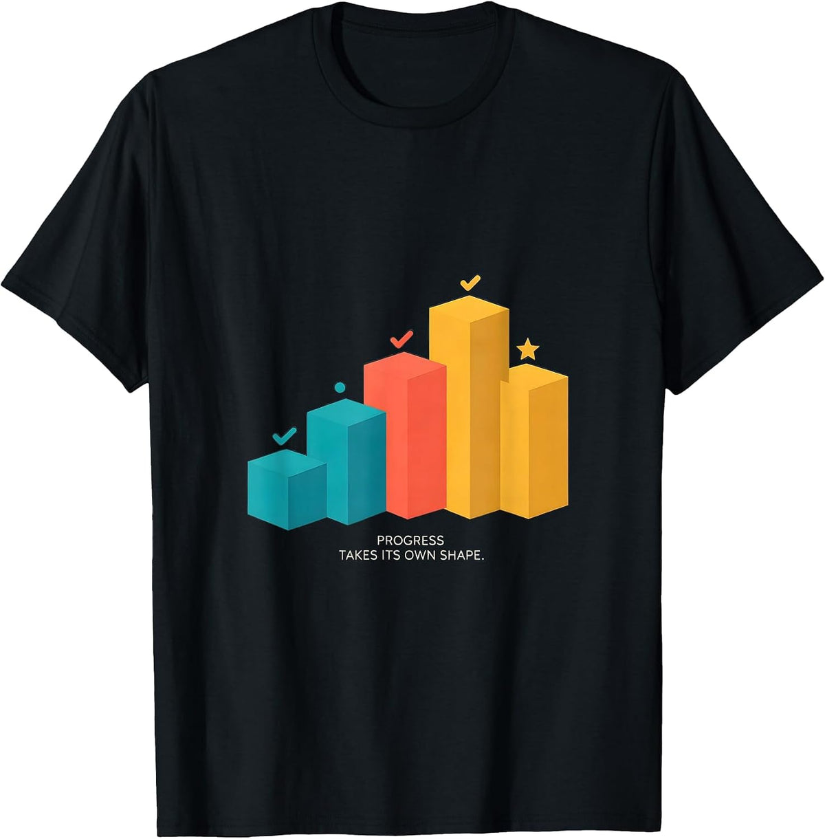 Men's Progress Takes Its Own Shape Special Education Teacher Sped T-Shirt - Black