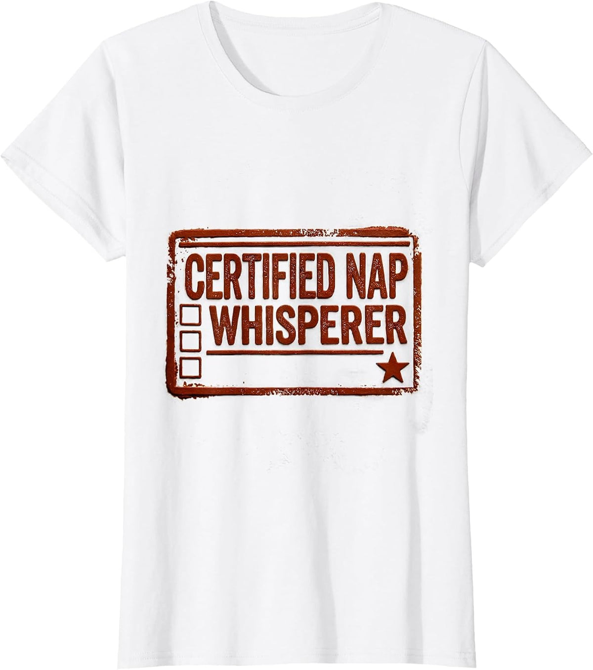 Certified Nap Whisperer Funny Early Childhood Teacher T-Shirt - White