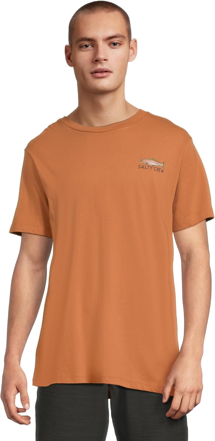 Salty Crew Men's Trout Mount Short Sleeve Tee - Sierra
