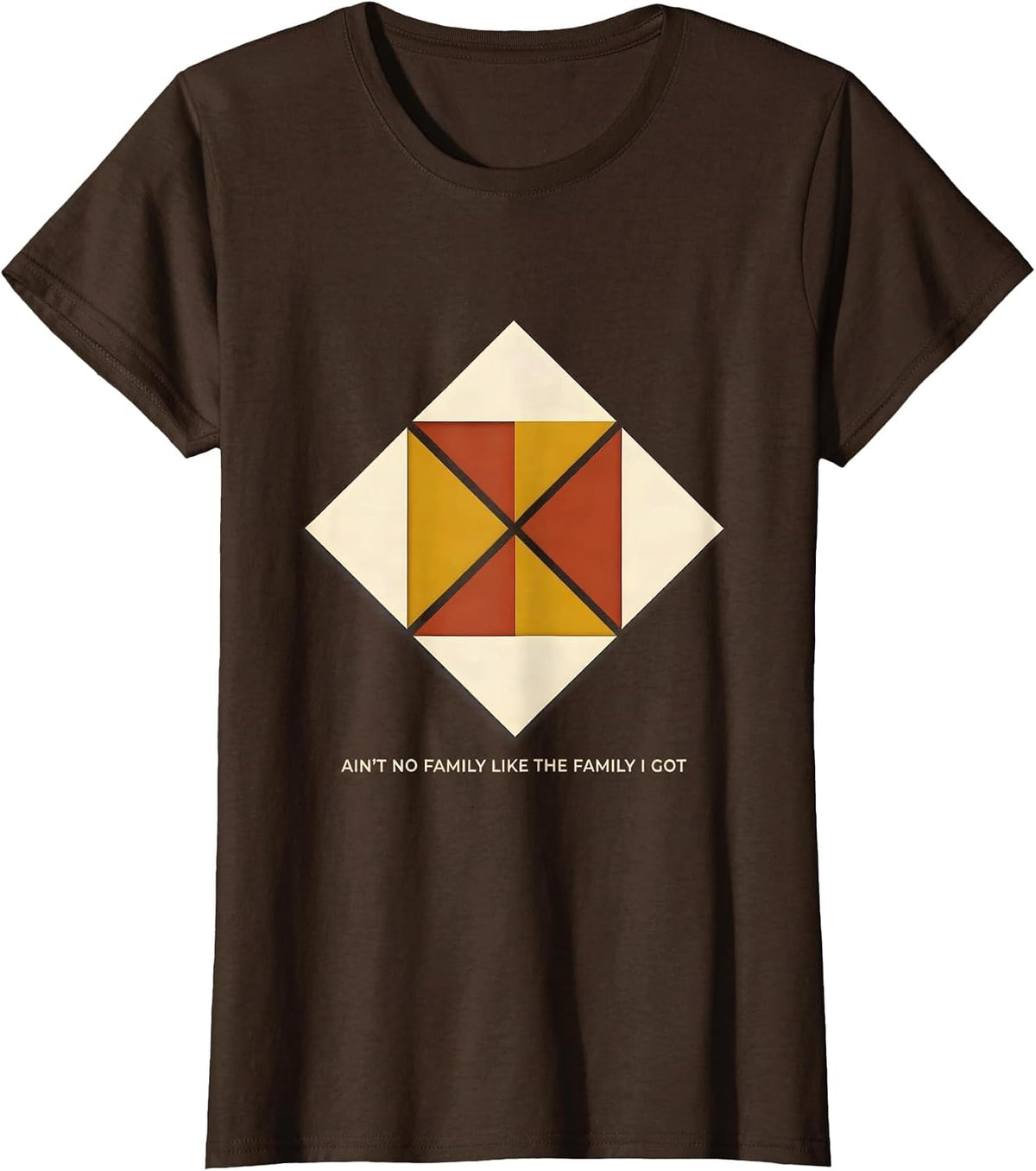 Women's Ain't No Family Like The Family I Got Funny Family Reunion T-Shirt - Brown