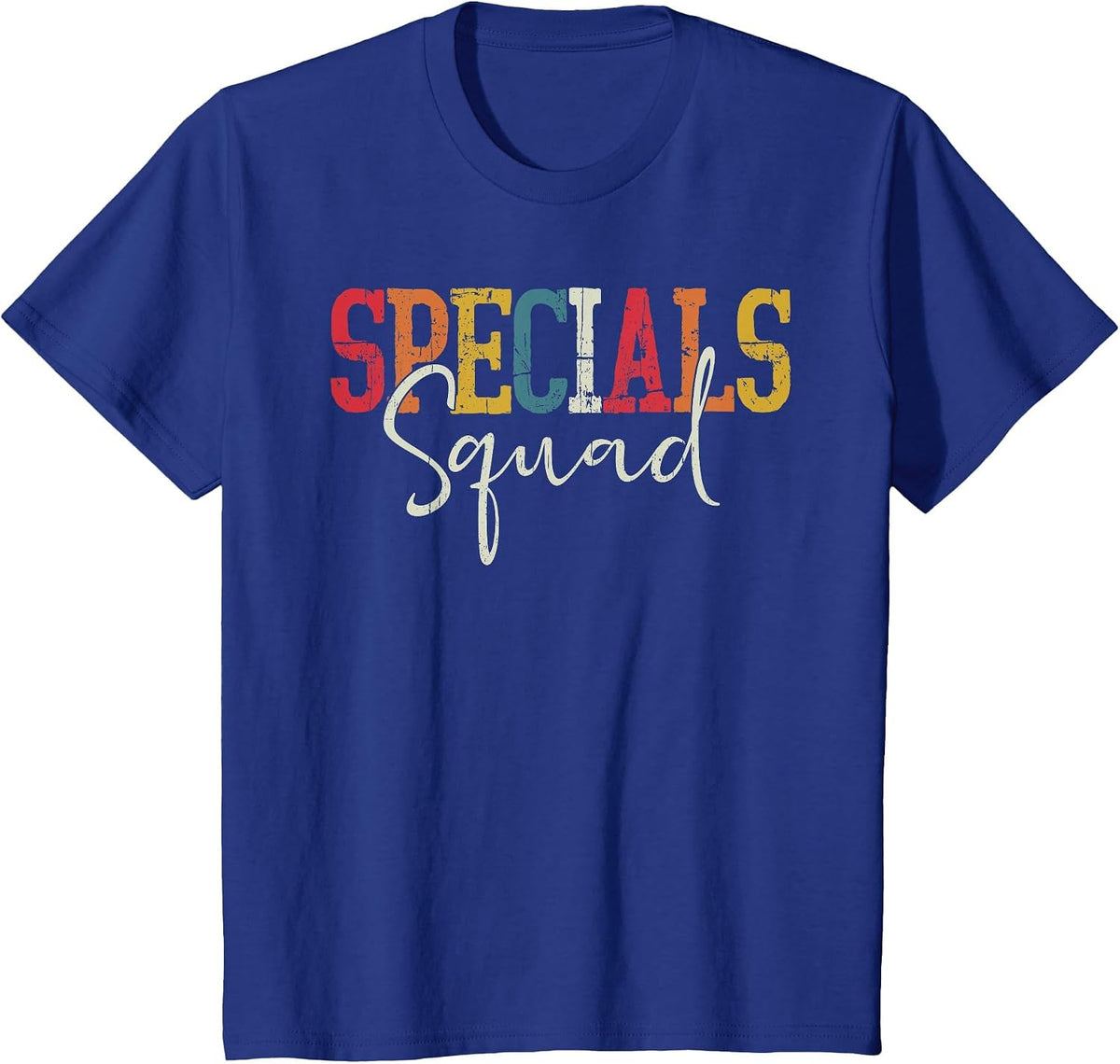 Specials Squad, Co-curricular Teachers Team Group Squad T-Shirt - Royal Blue
