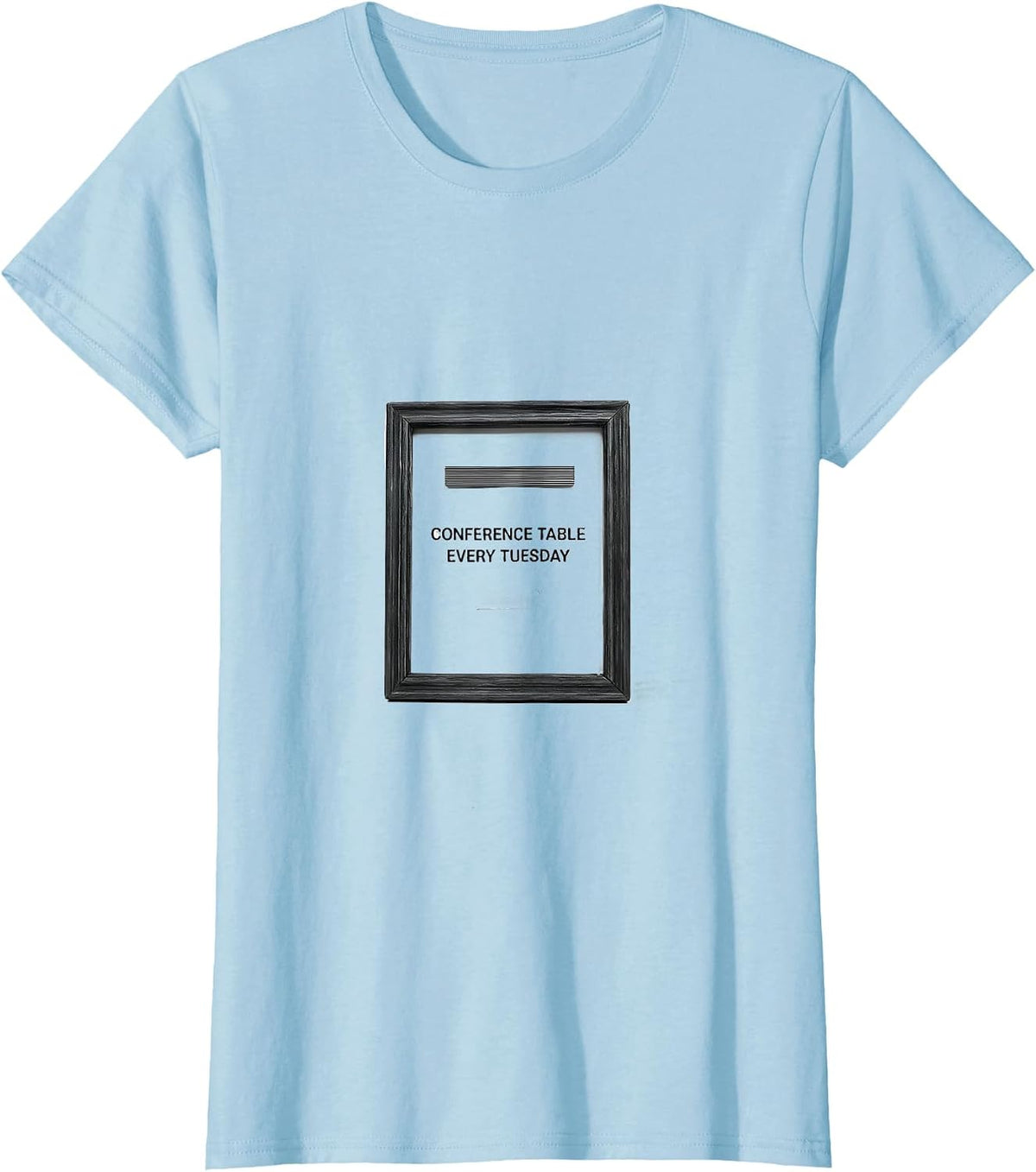 Women's Conference Table, Every Tuesday Special Education Teacher T-Shirt - Baby Blue