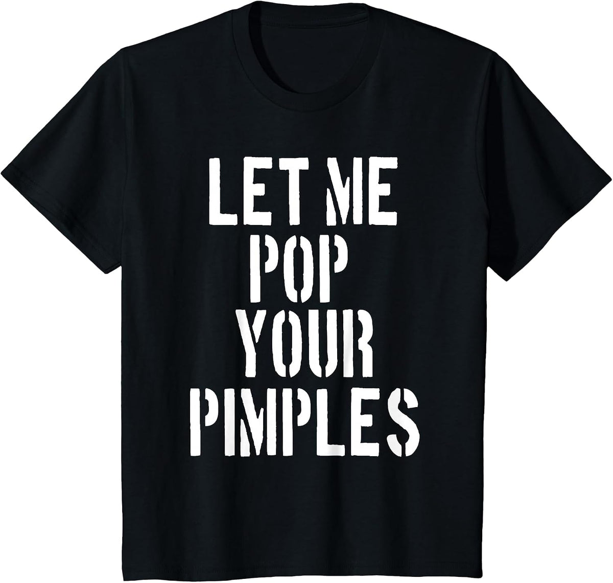 Pimple Popper Funny Dermatology Tshirt T-Shirt - Black