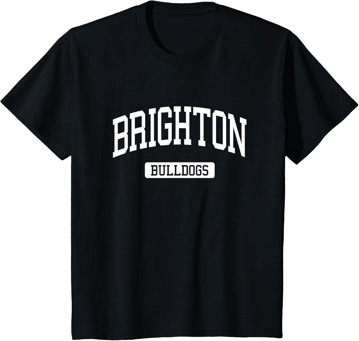 Brighton High School HS Brighton CO Varsity Sports T-Shirt - Black
