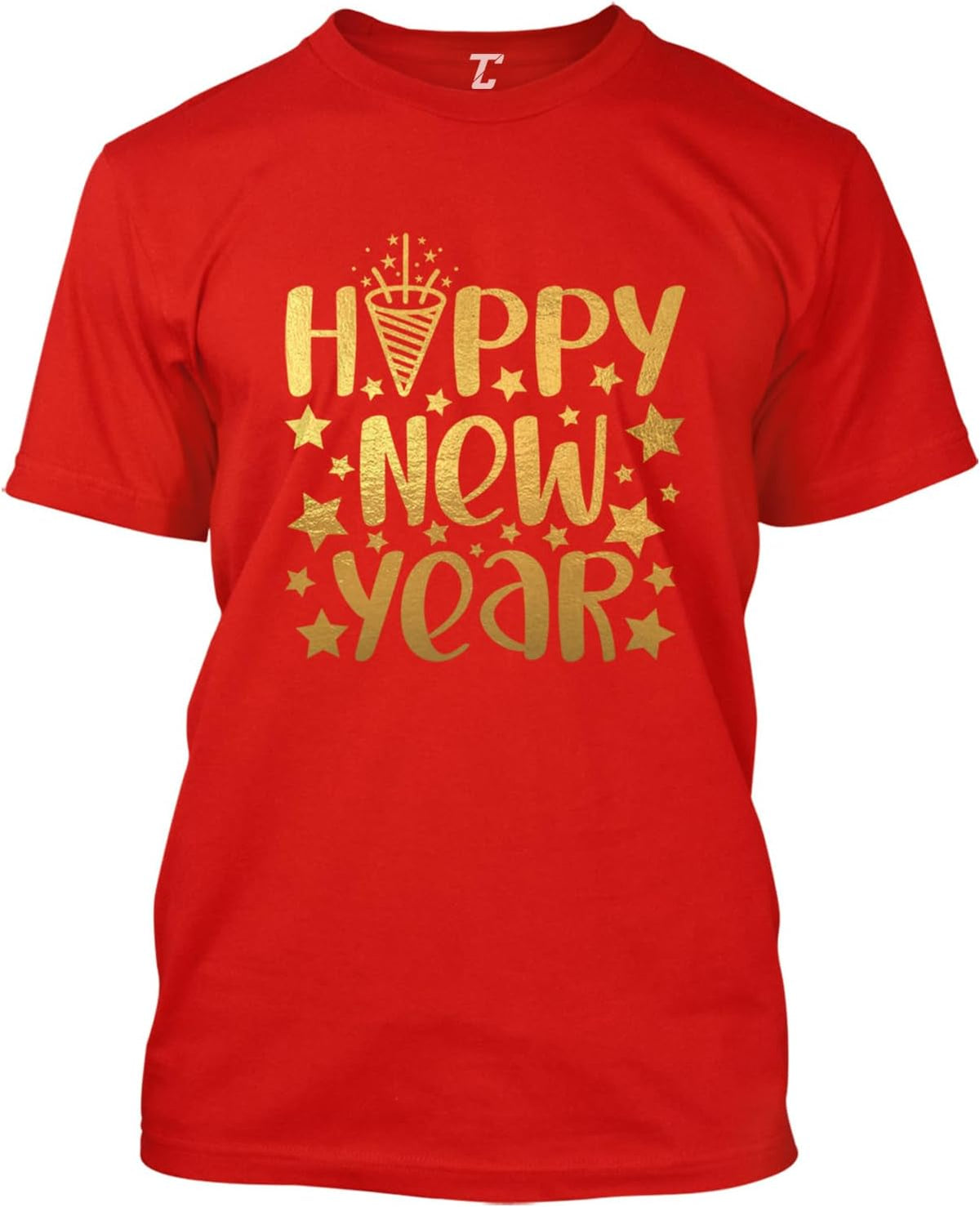 Happy New Year - Eve Party Ball Drop Men's T-Shirt - Red
