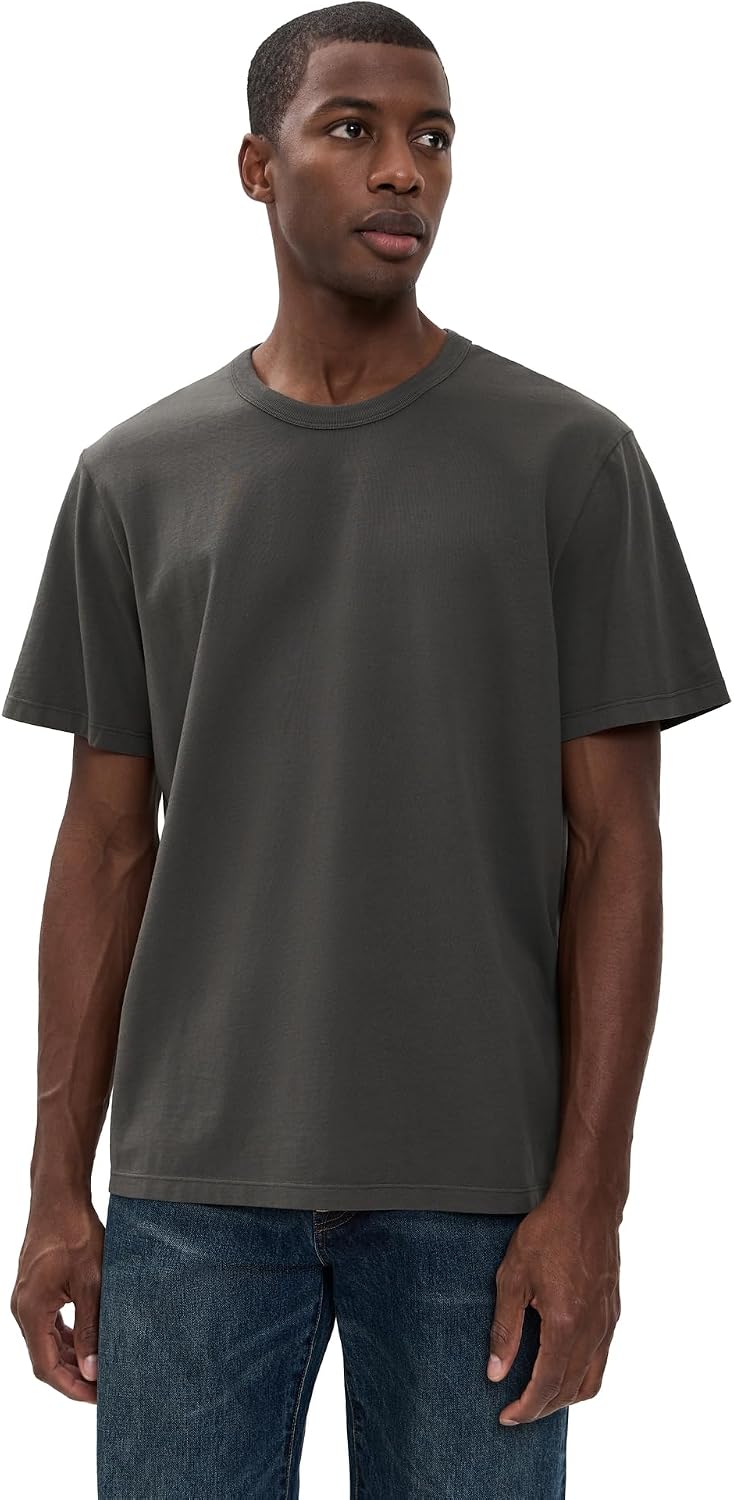 Madewell Men's Garment-Dyed Allday Crewneck Tee - Dark Surplus
