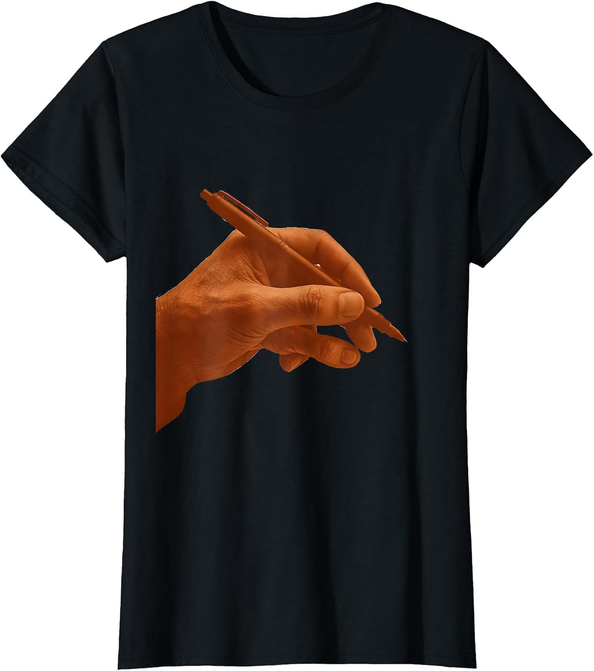 Occupational Therapy Hand Guidance Illustration T-Shirt - Black